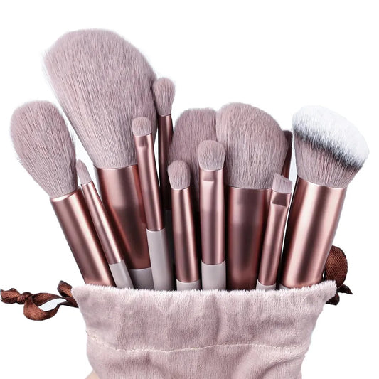 13Pcs Soft Fluffy Makeup Brushes Set for cosmetics Foundation Blush Powder Eyeshadow
