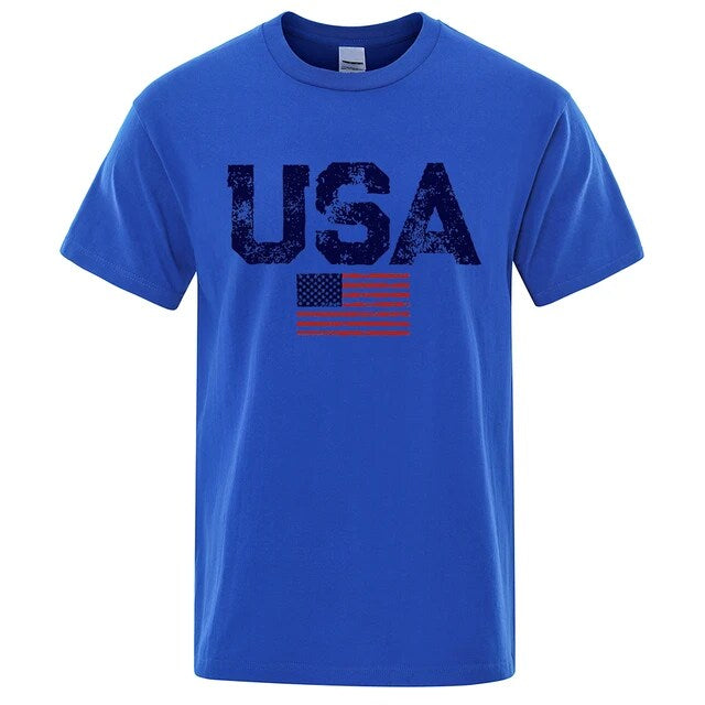 Classic USA Flag Street Tee