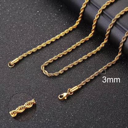 Rope Styled Chain