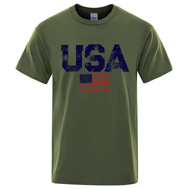 Classic USA Flag Street Tee