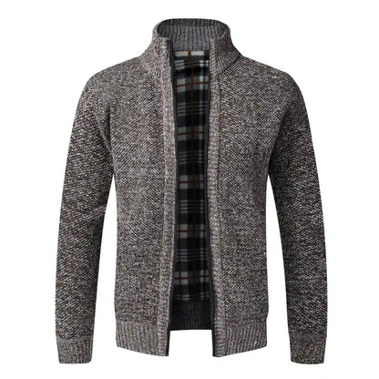 LuxKnit Slim Fit Sweater Jacket