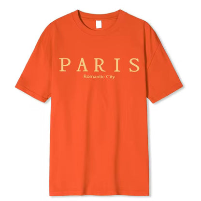 Paris Romantic City Letter Graphic Tee