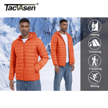 TACVASEN Lightweight Puffer Jackets Mens Quilted