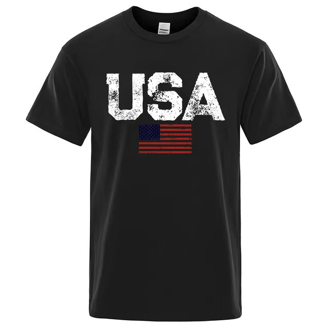 Classic USA Flag Street Tee