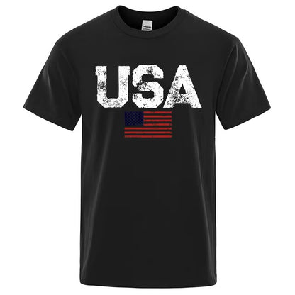 Classic USA Flag Street Tee