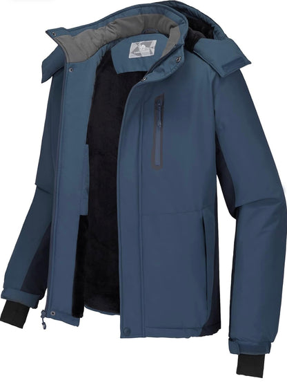 Men’s Mountain Snow Waterproof Ski Jacket Winter Coat