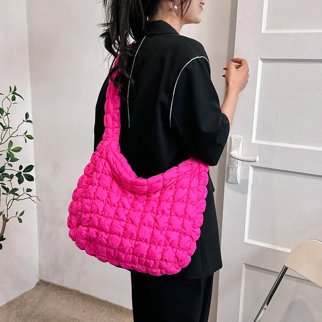 Quilted Padded Crossbody Bag