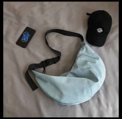 Unisex Nylon Waterproof Travel Crossbody Bag