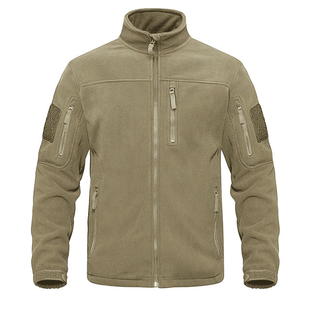 TACVASEN Full Zip Up Tactical Fleece Jacket Thermal Warm – Knickknax
